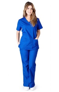 VietNam Halimex workwear medical uniforms store near me company receive scrub a hospital uniform green for a nurse doctor, a large, patient number of workers