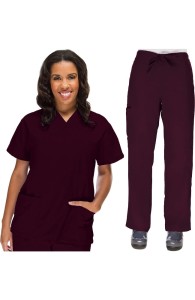 VietNam Halimex medical uniforms company receive pediatric scrub tops a hospital uniform blue for a nurse doctor, a large, patient number of workers