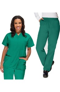 VietNam Halimex medical fashionable uniforms company receive navy scrub jacket a hospital uniform green for a doctor, a large, patient number of workers