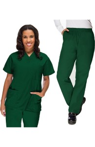 VietNam Halimex medical fashionable uniforms company receive cheap scrub sets wholesale a hospital uniform white for a doctor, a large, patient number of workers